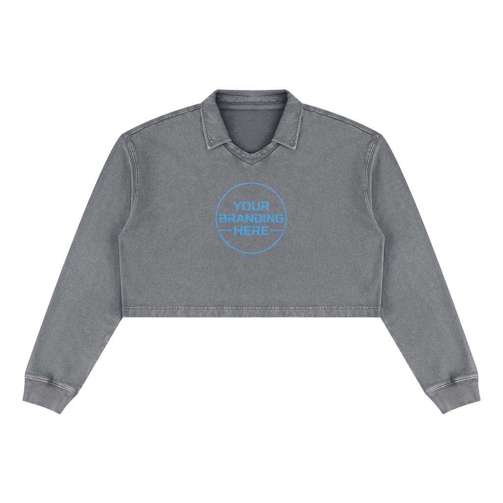 Women’s Vintage Wash Crop Sweatshirt - WT0264-C001-V2