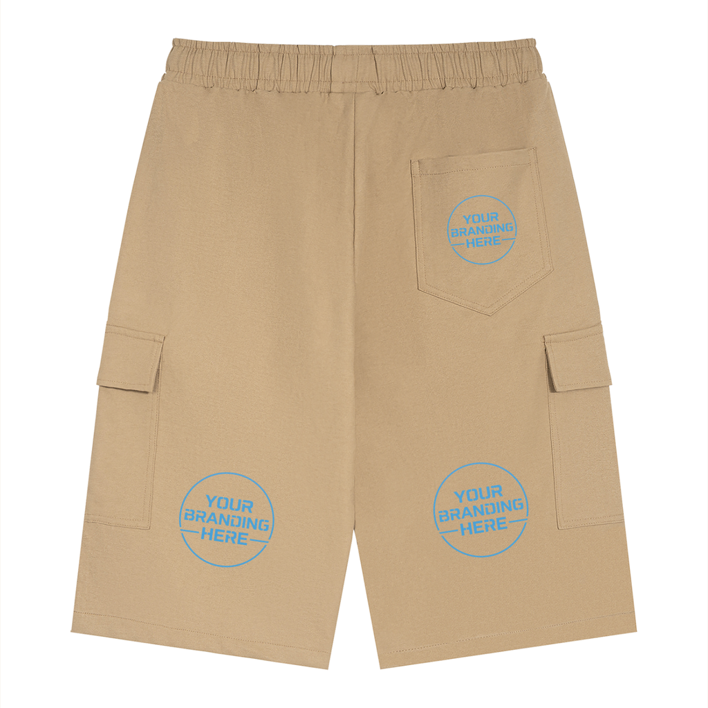 Unisex Drawstring Cargo Shorts - UB0025-P001-V2