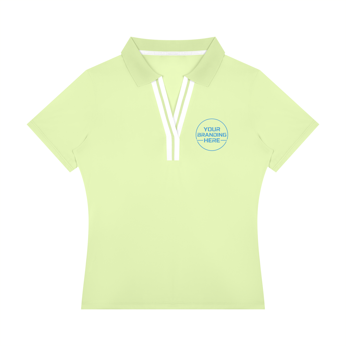 Women’s Color Block Polo Shirt - WT0233-O001-V2