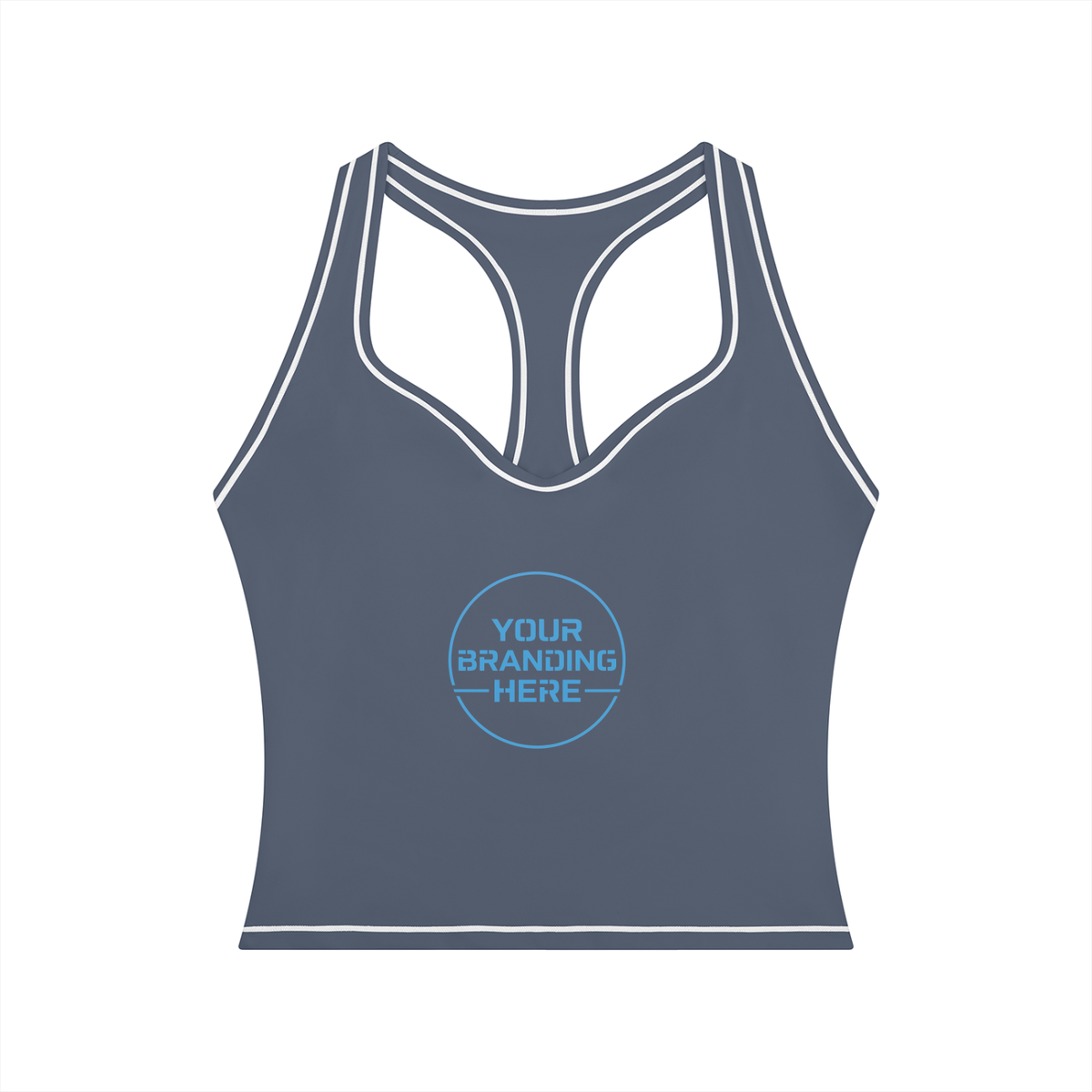 Women’s Topstitching Yoga Tank Top - WT0180-O001-V2