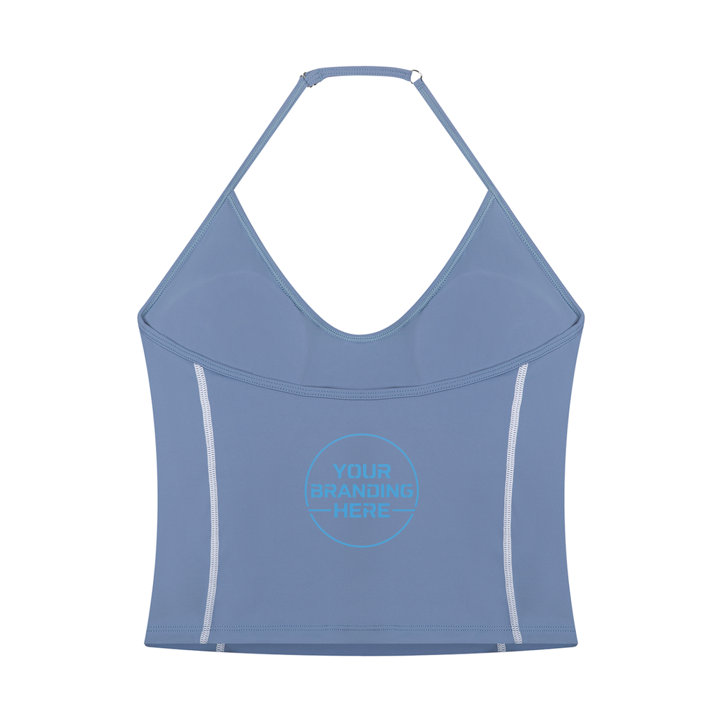 Women's Halter Neck Yoga Tank Top - WT0261-O001-V2