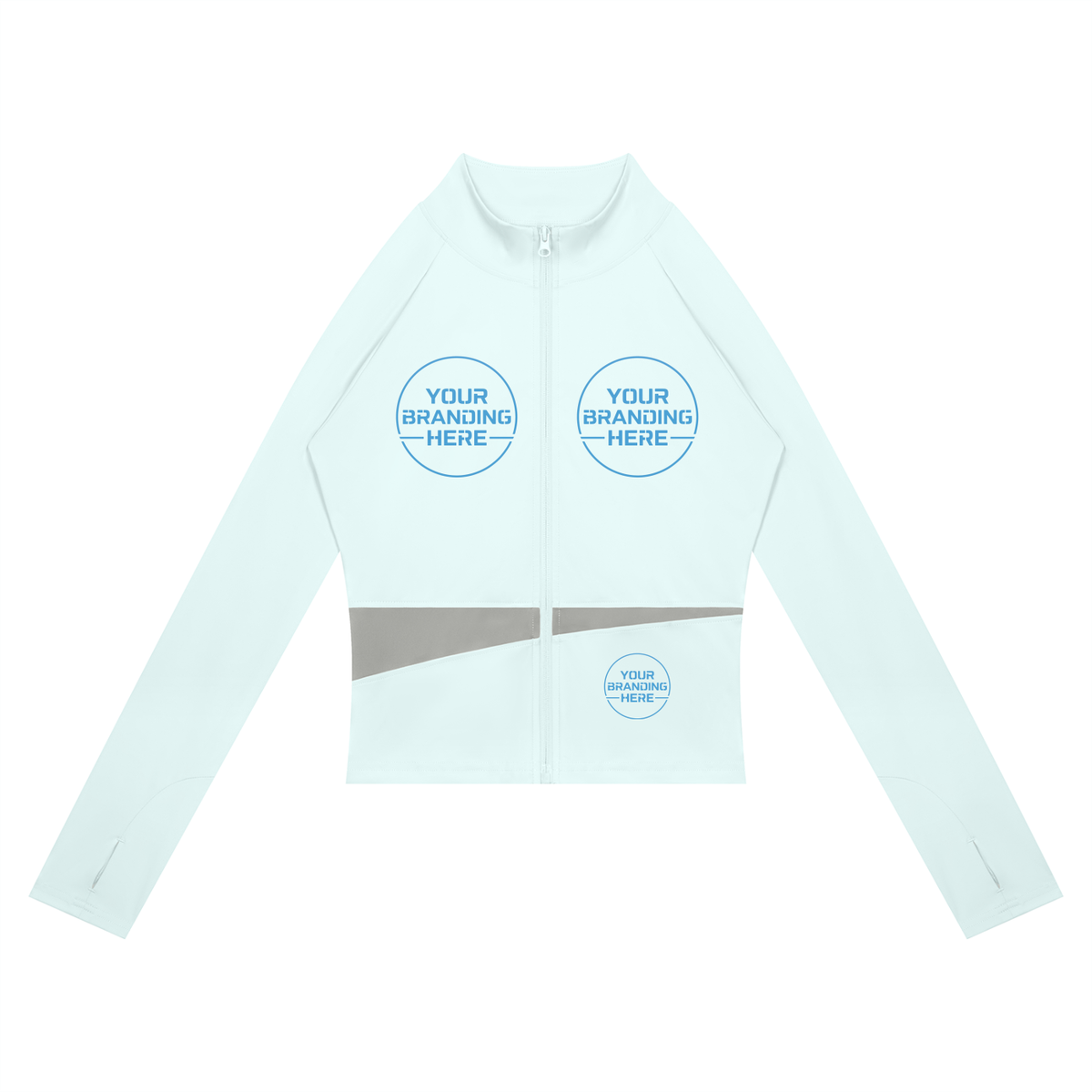Women's Paneled Yoga Jacket - WT0247-P001-V2