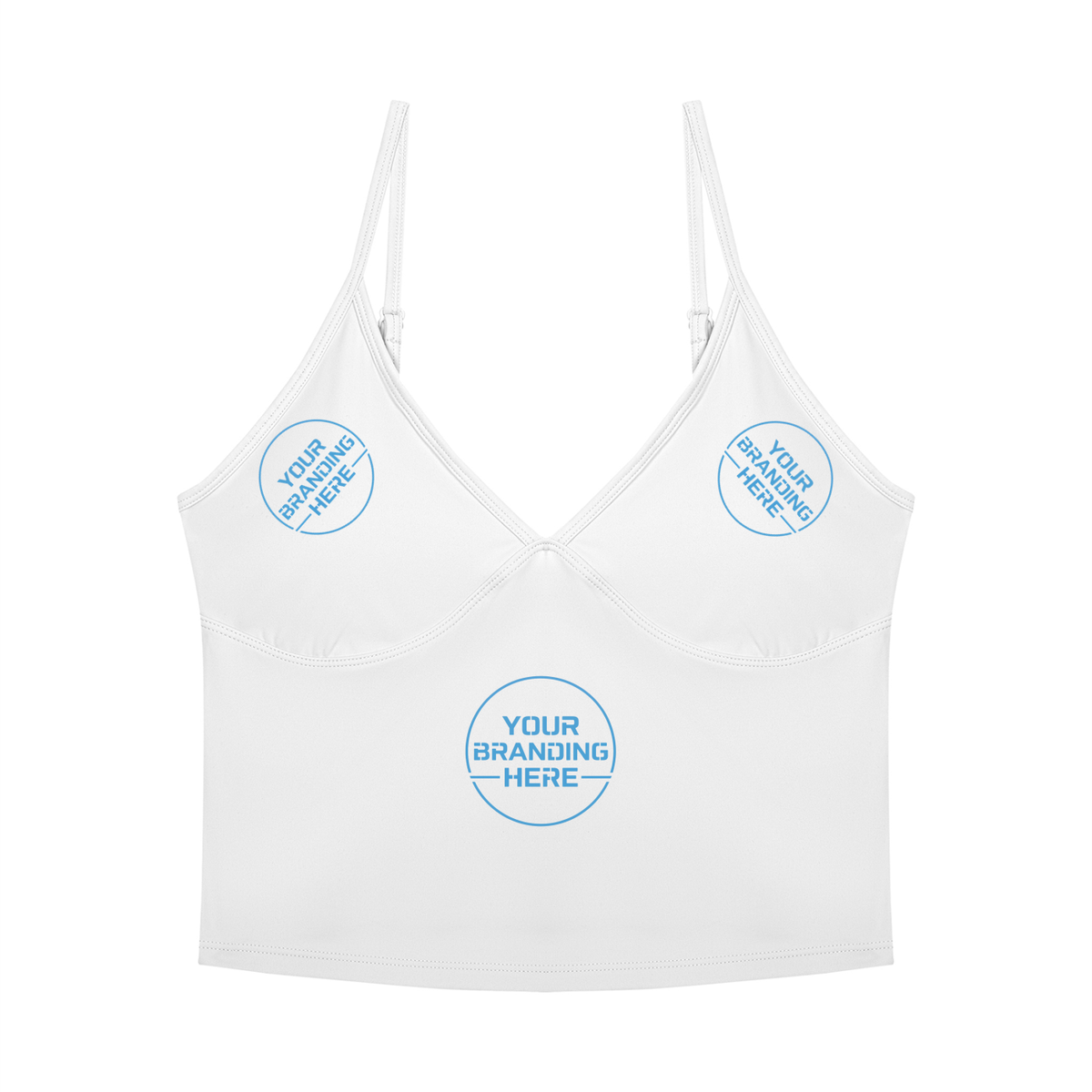 Women's V-Neck Yoga Tank Top - WT0279-O001-V2