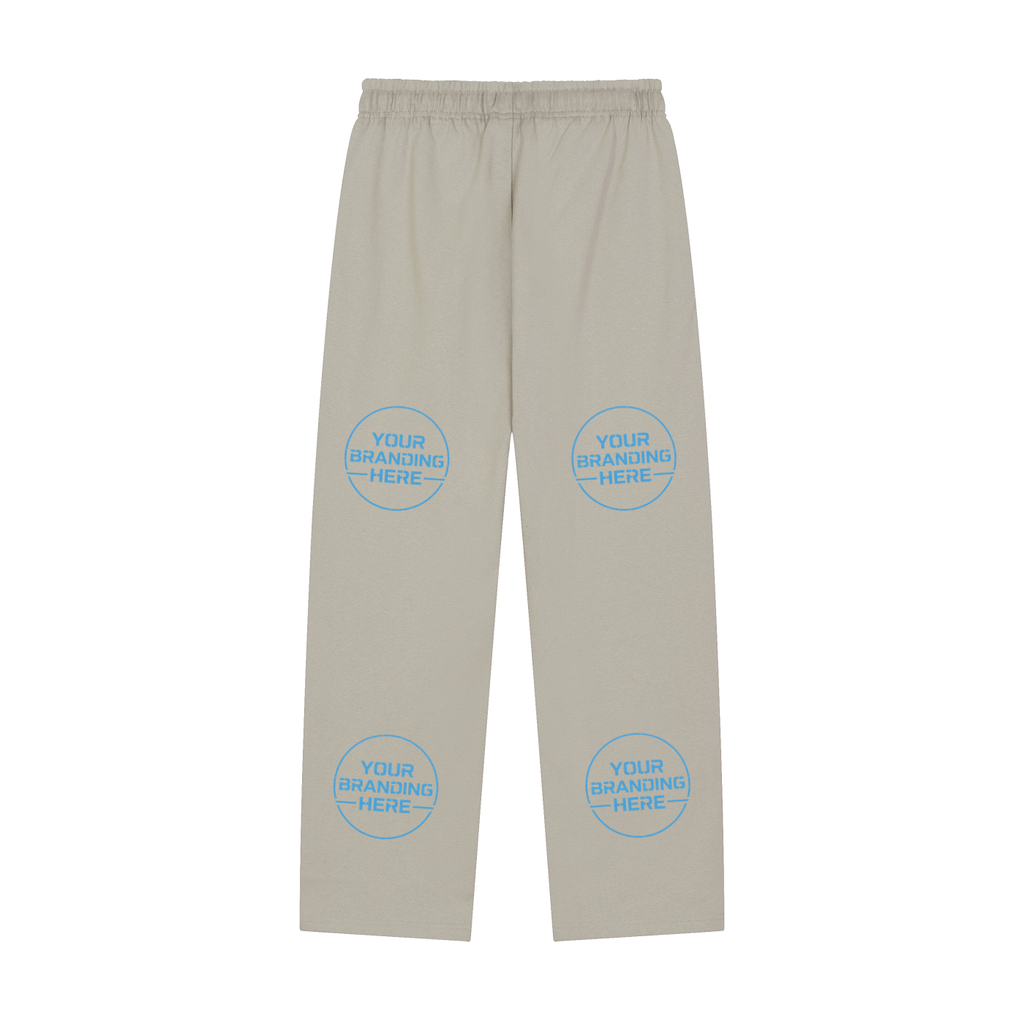 Solid Color Straight-Leg Sweatpants - RK0011-C001-V2