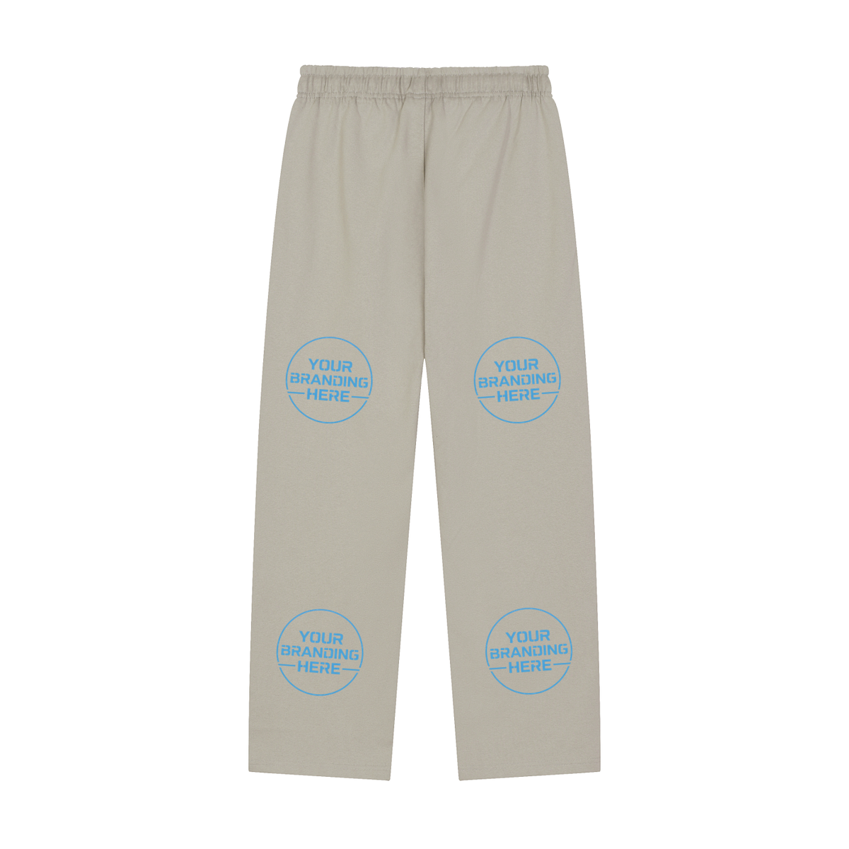 Solid Color Straight-Leg Sweatpants - RK0011-C001-V2