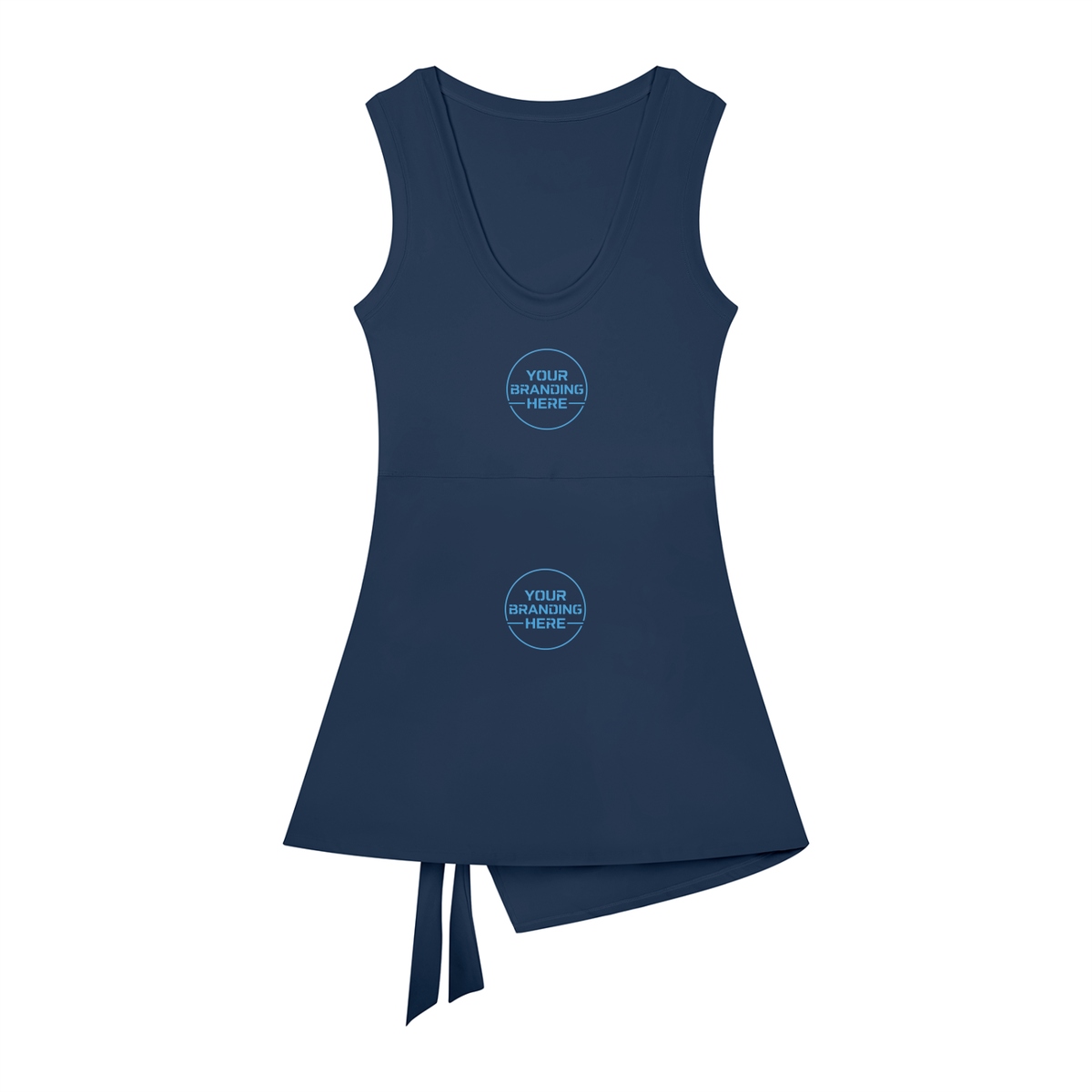 Women’s A-Line Sleeveless Dress - WO0014-O001-V2
