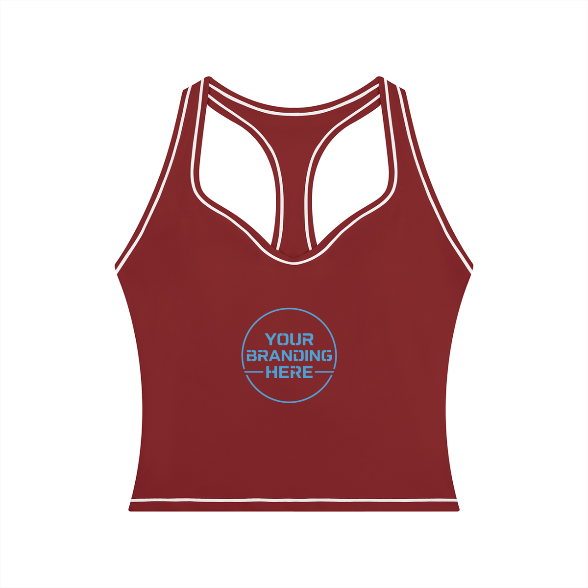 Women’s Topstitching Yoga Tank Top - WT0180-O001-V2