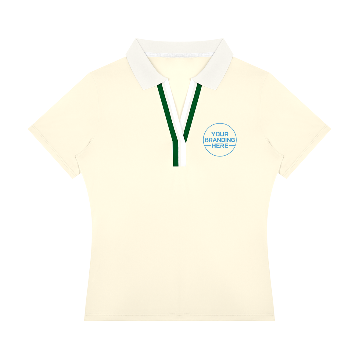 Women’s Color Block Polo Shirt - WT0233-O001-V2
