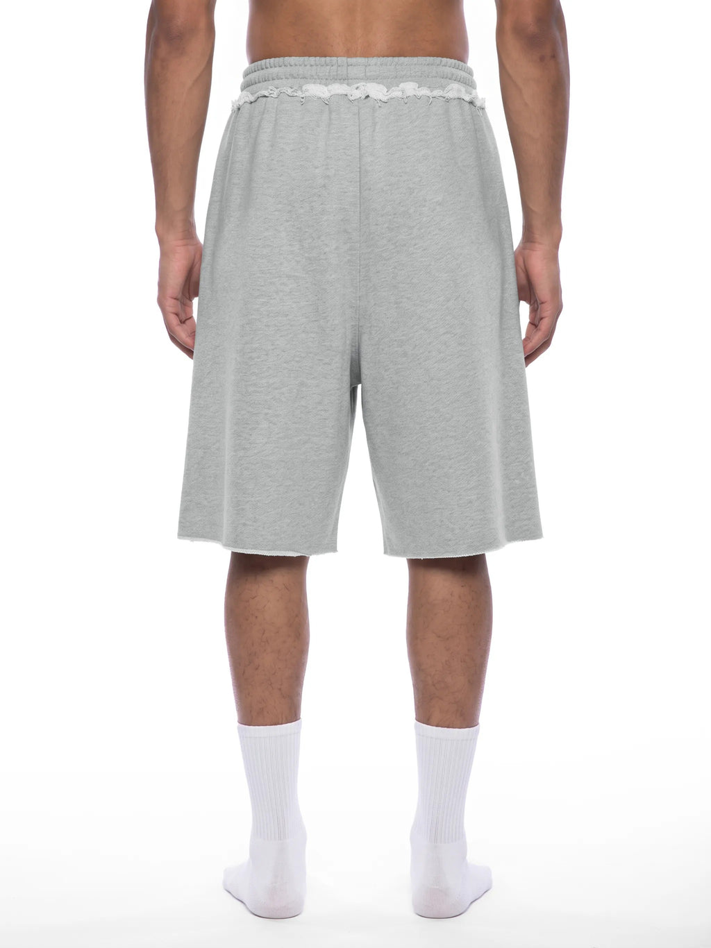 Unisex Heavyweight Raw Edge Shorts - UB0084-C001-V2