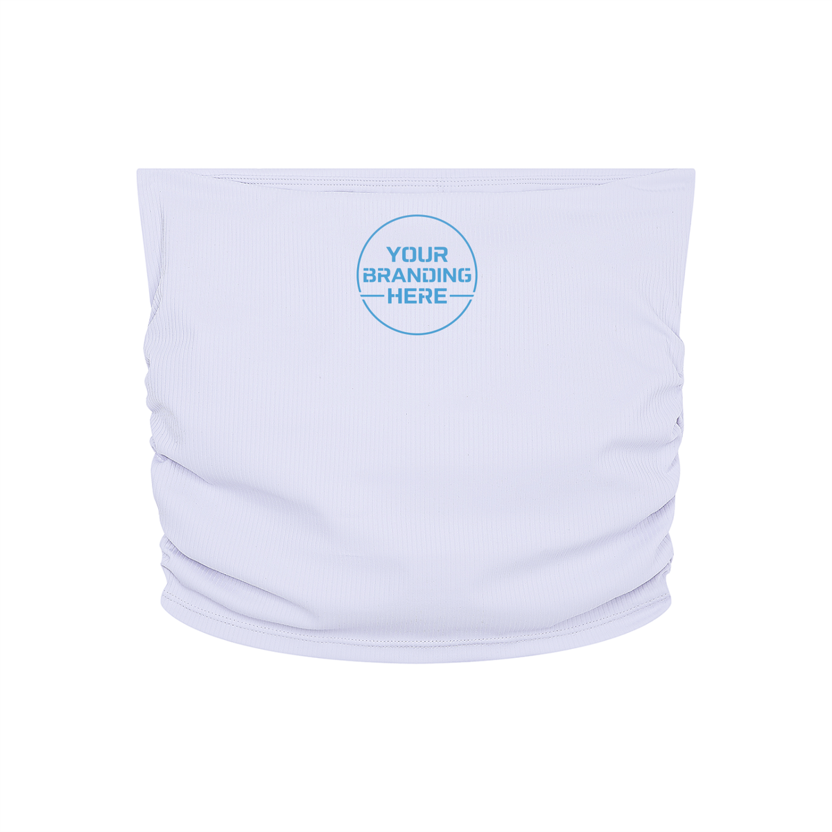 Women’s Ruched Cropped Yoga Tube Top - WT0141-O001-V2