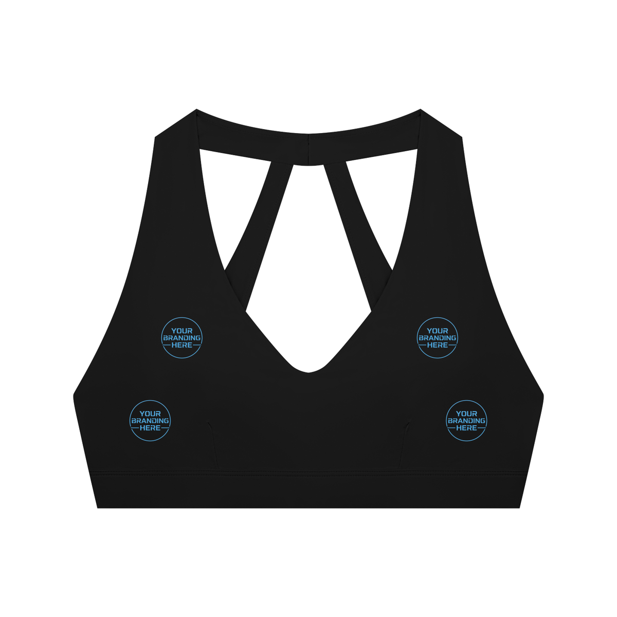 Women's Halter Cropped Sports Bra - WT0207-O001-V2