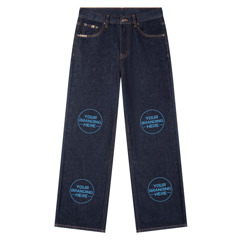Heavyweight Straight Leg Denim Jeans - RK0055-C001-V2