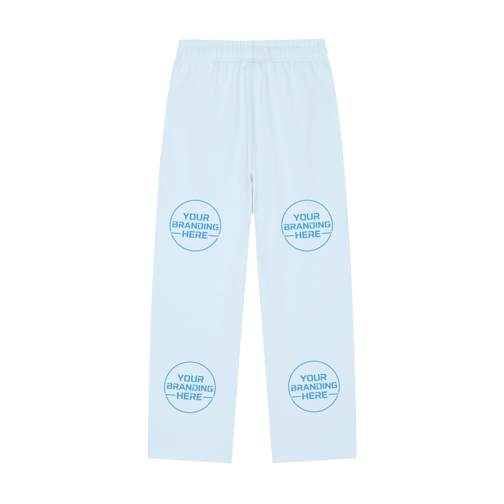 Solid Color Straight-Leg Sweatpants - RK0011-C001-V2