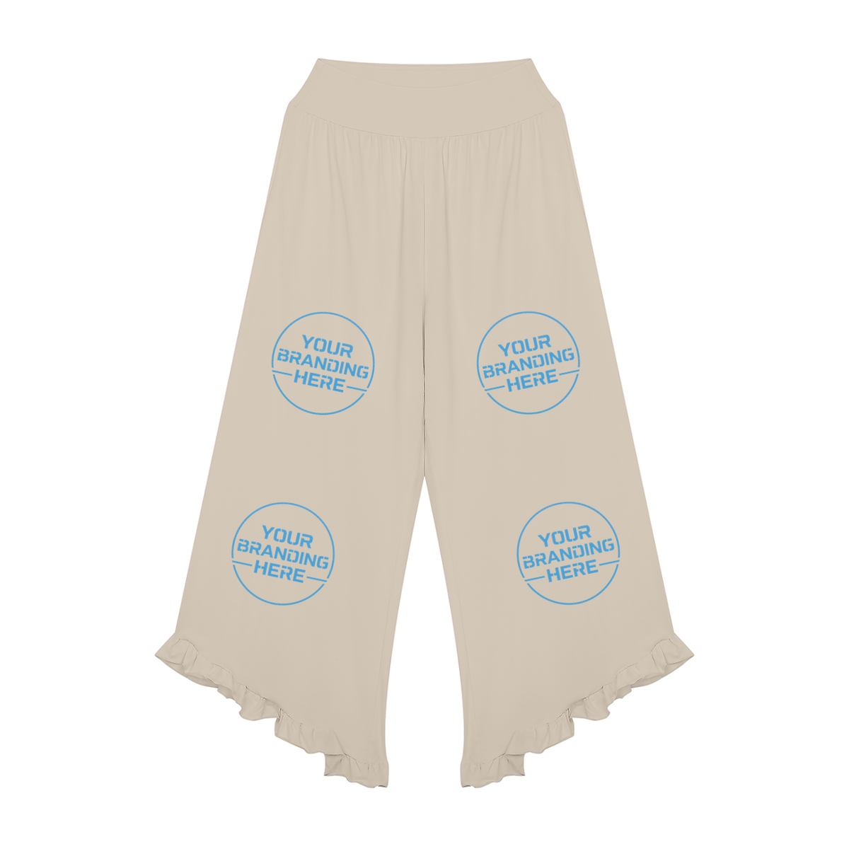 Women’s Ruched Wide Leg Pants - WB0088-C001-V3