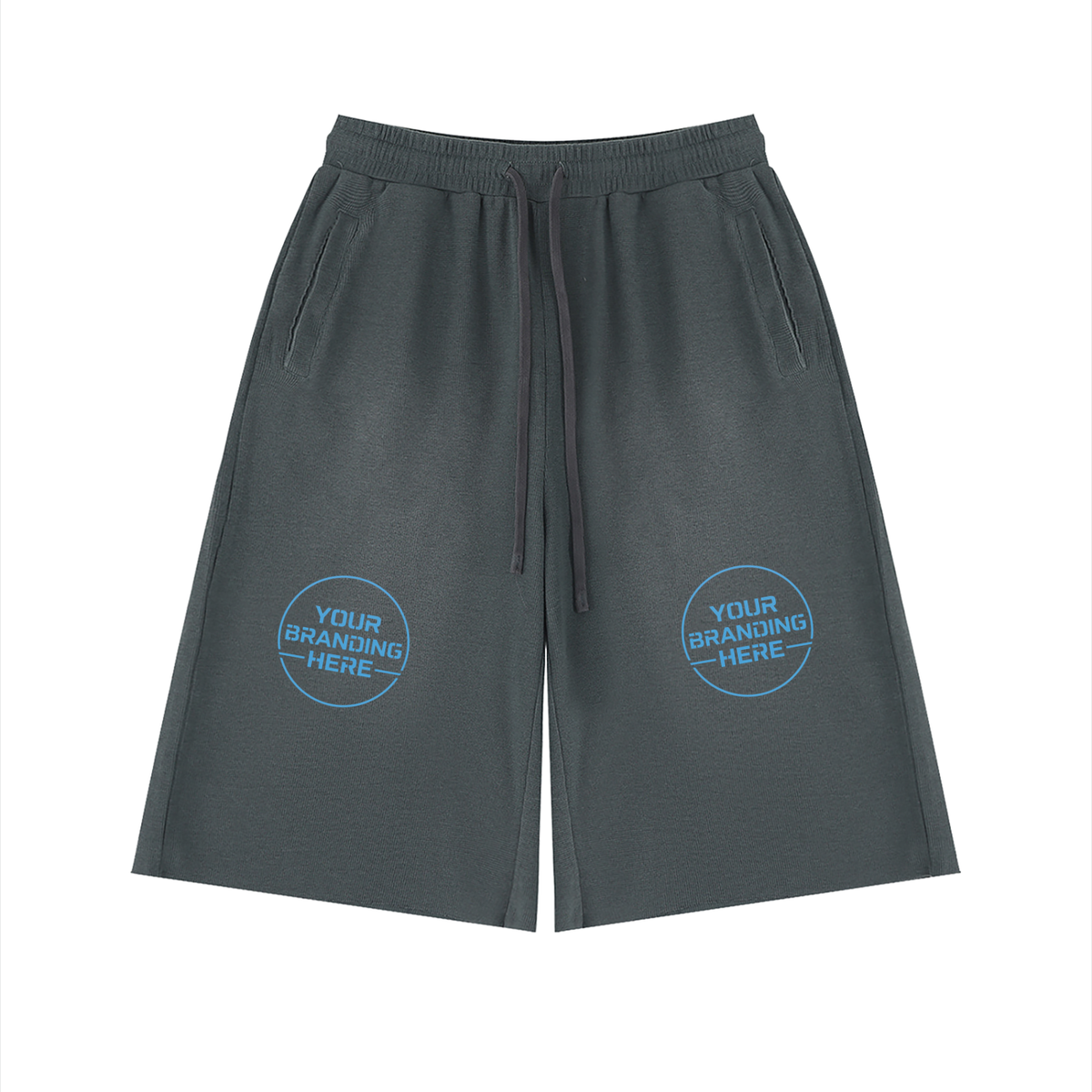 Unisex Sunfade Raw Edge Shorts - UB0069-C001-V3