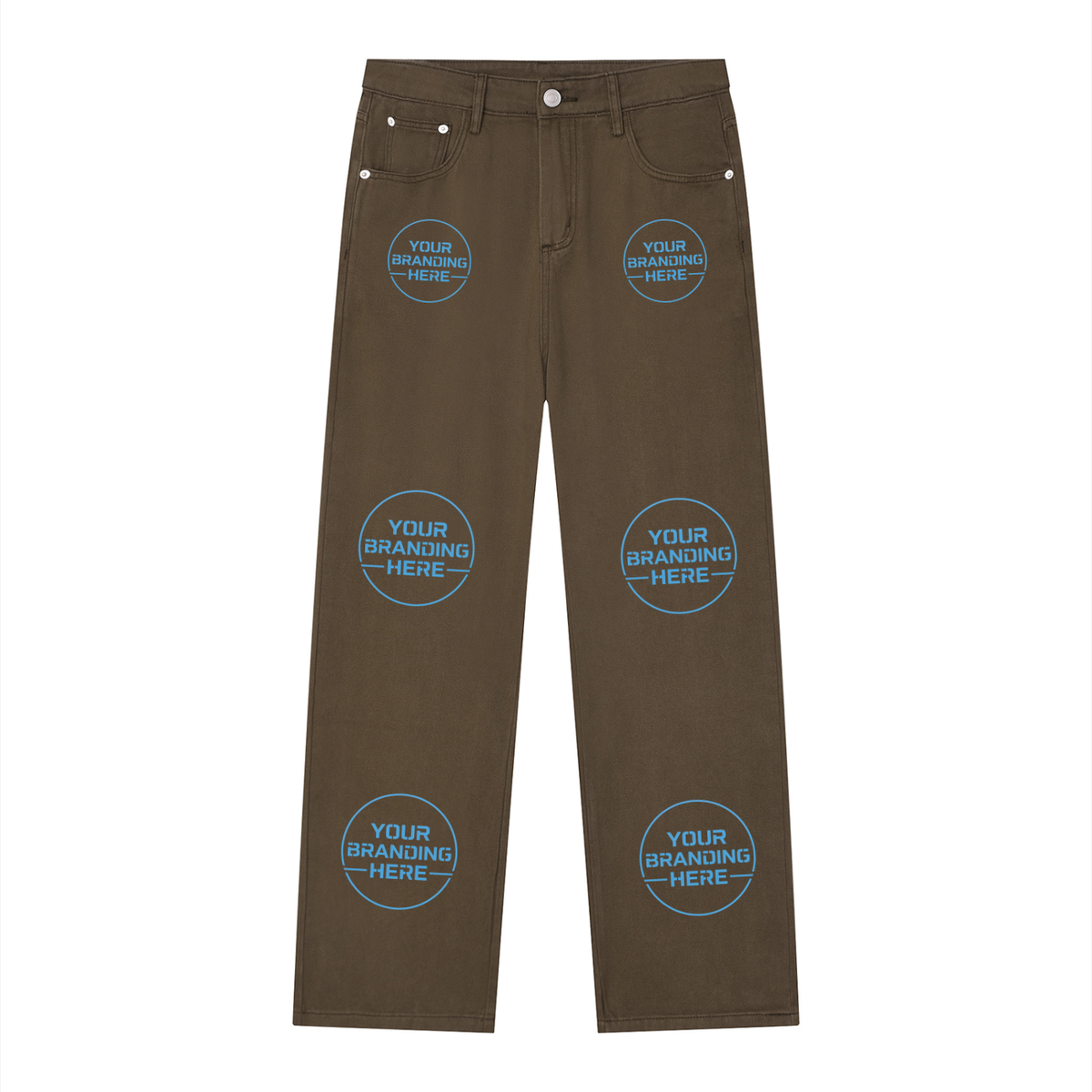 Men’s Vintage Wash Straight Leg Jeans - MB0029-C001-V2