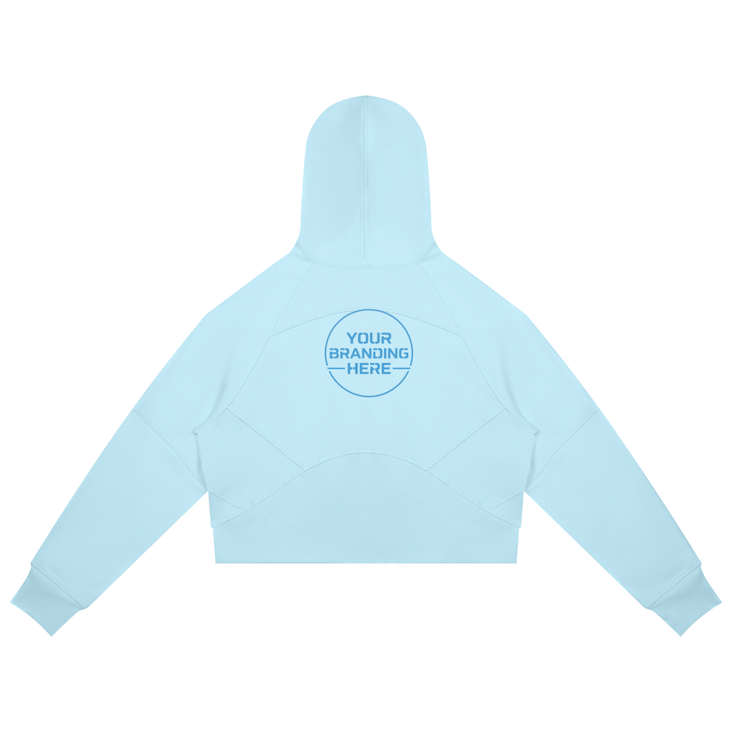 Cropped Zip-Through Hoodie - RP0008-P001-V6