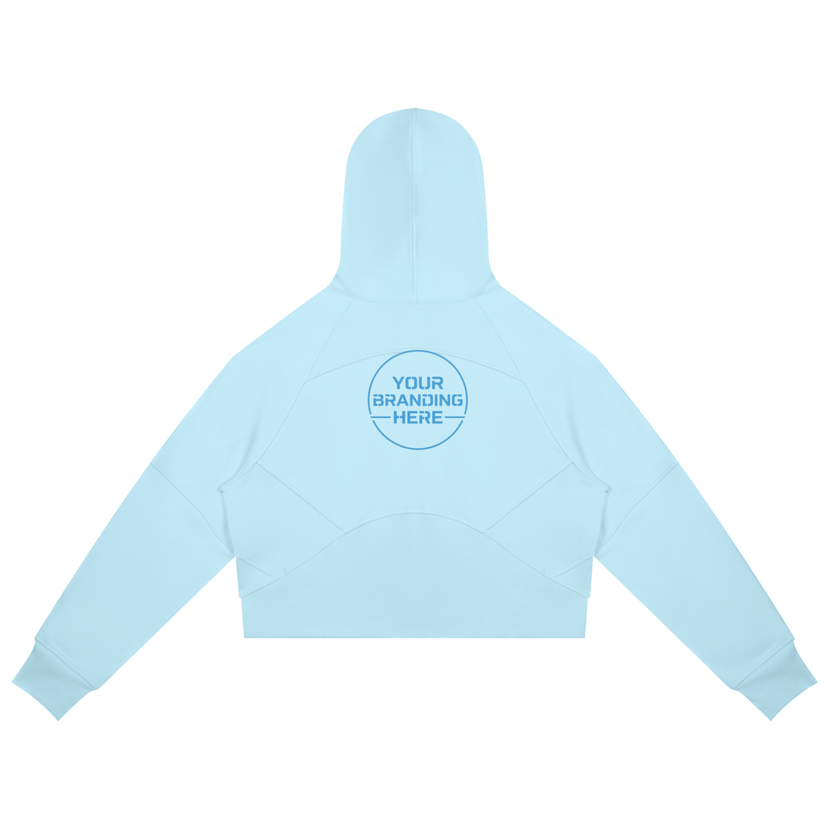 Cropped Zip-Through Hoodie - RP0008-P001-V6