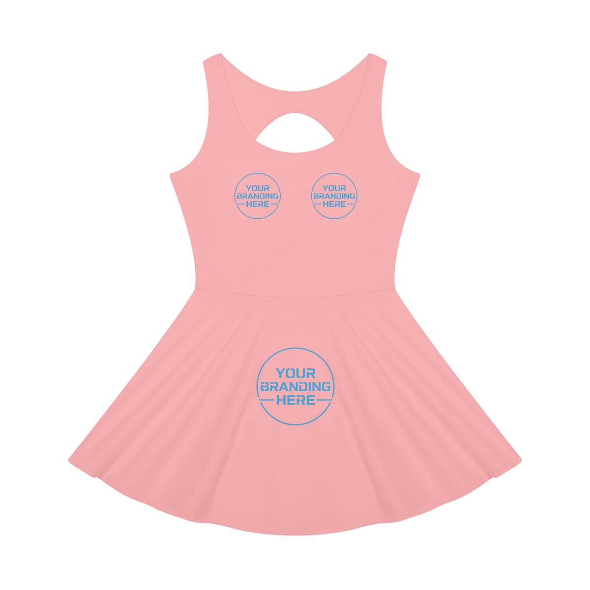 Women’s Open-Back Tennis Dress - WO0020-O001-V2