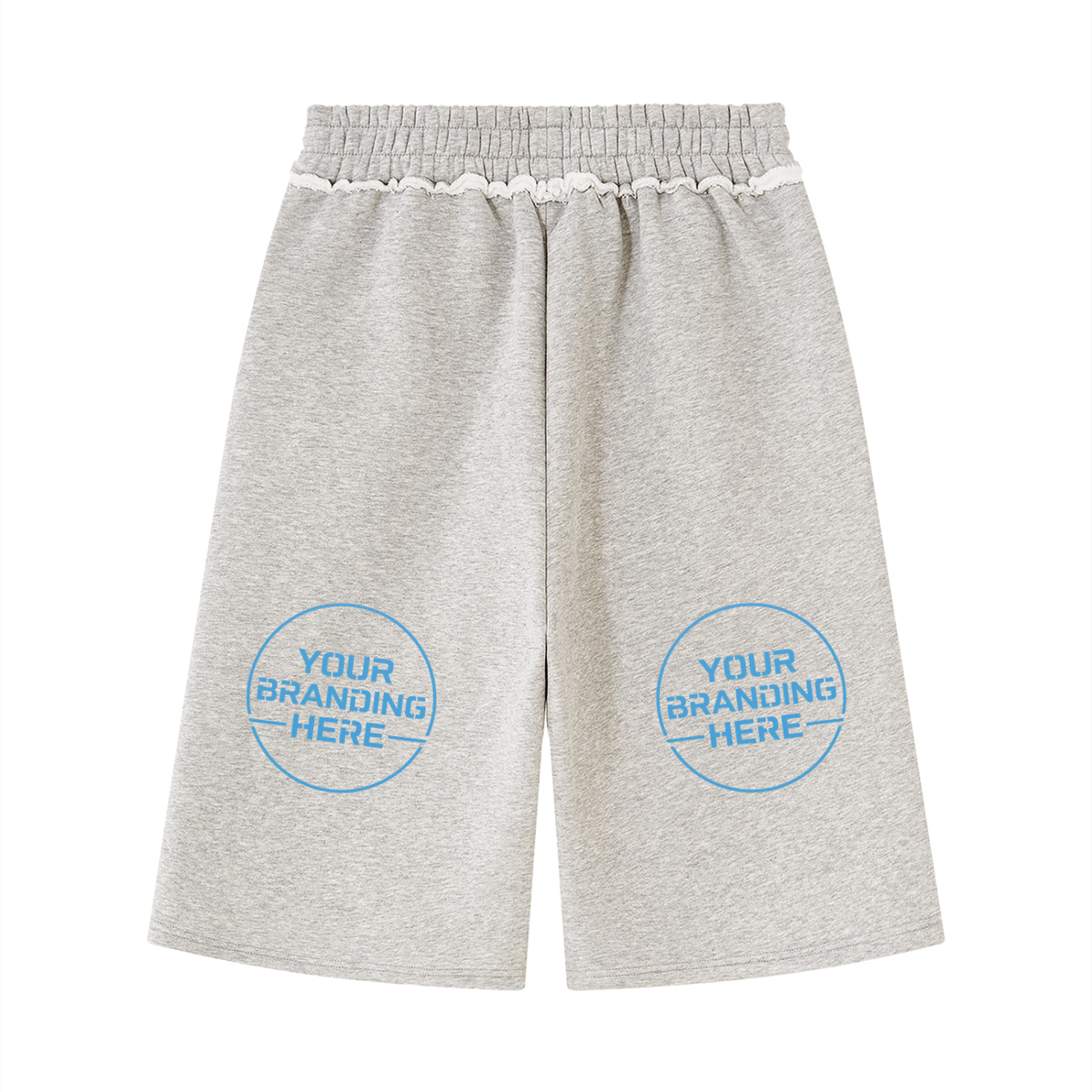 Unisex Raw Edge Fleece Shorts - UT0320-P001-V2