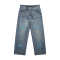 Men's Vintage Wash Straight Leg Denim Jeans - MB0043-C001-V2