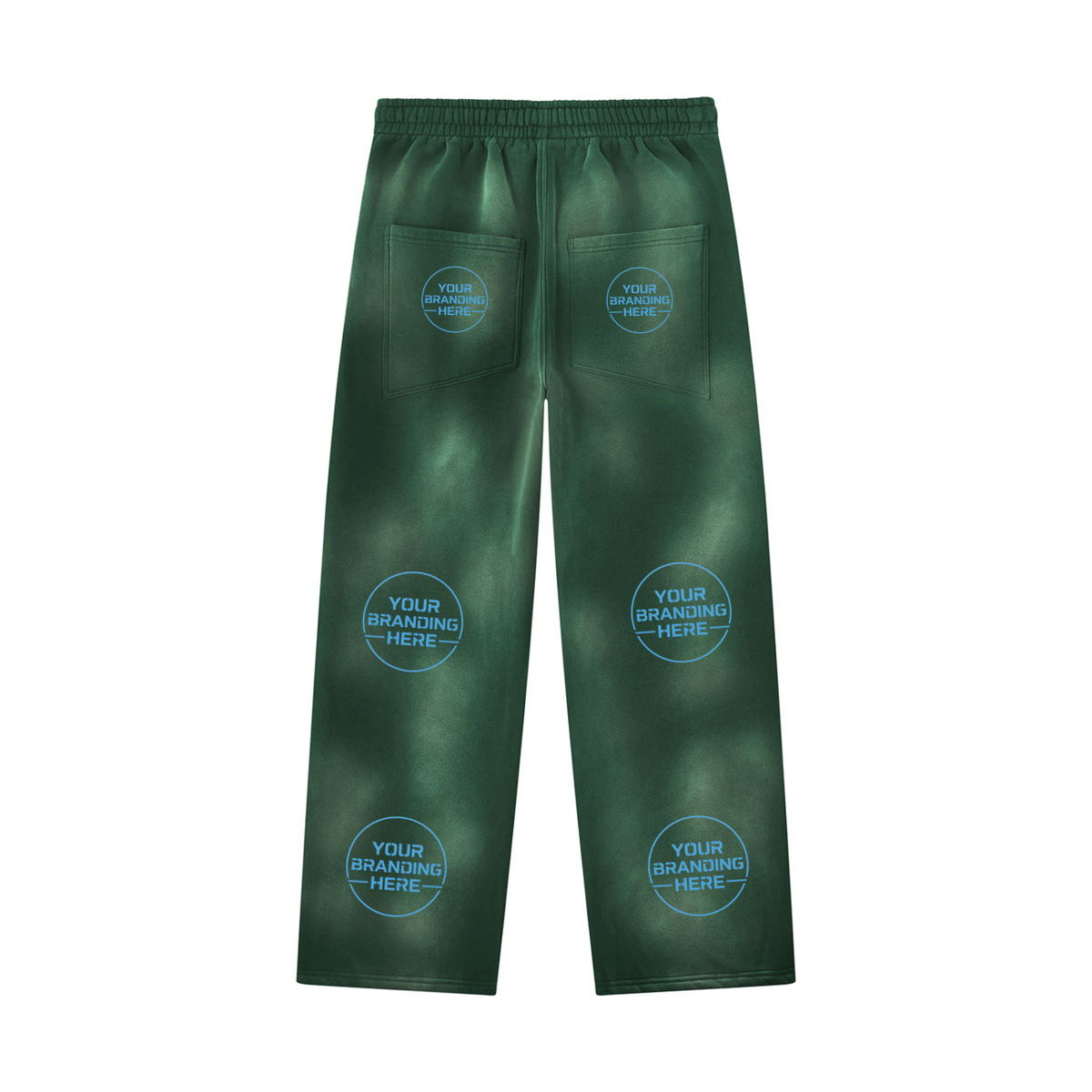 Unisex Sunfade Wide Leg Fleece Sweatpants - UB0044-P001-V2