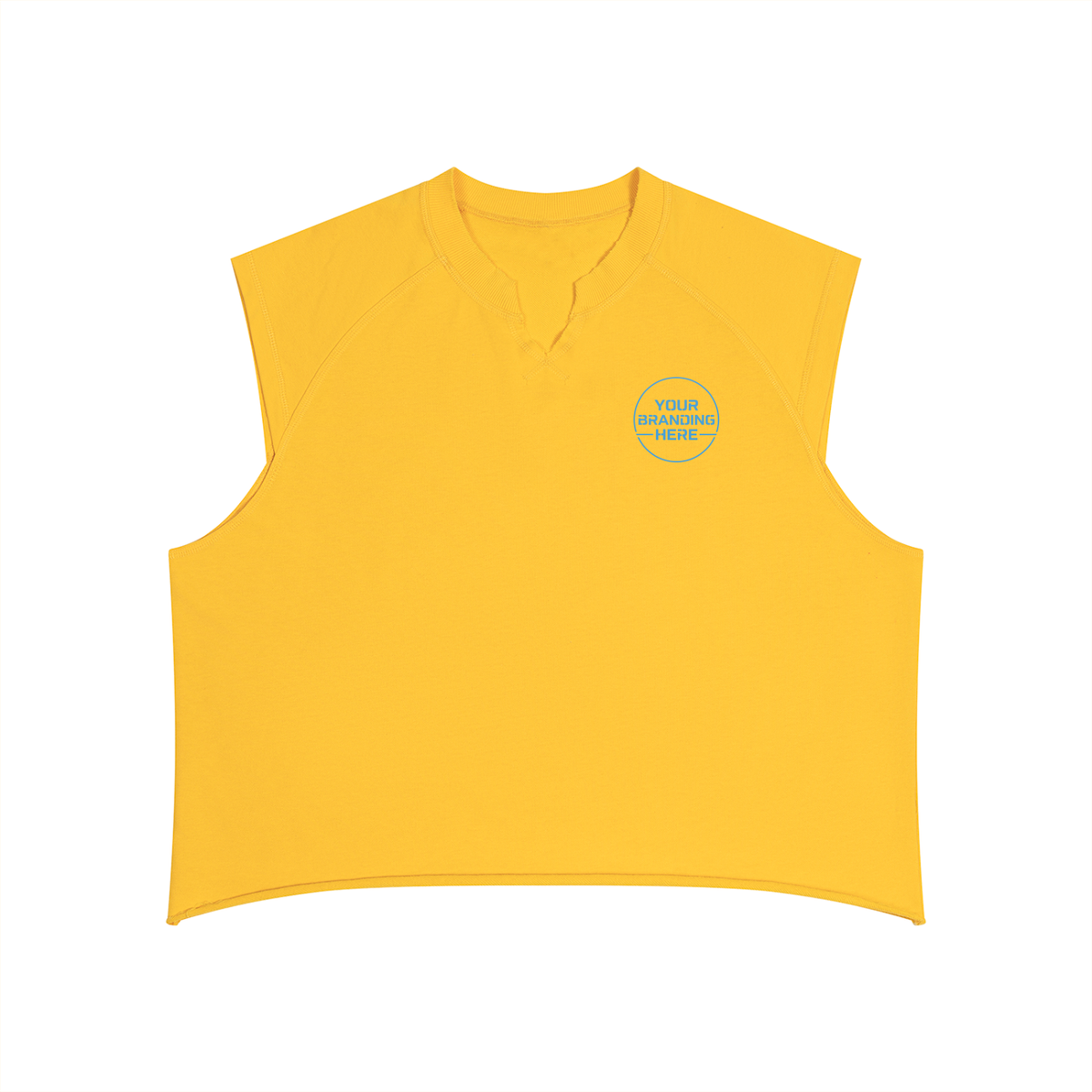 Men’s Boxy Raw Hem Tank Top - MT0058-C001-V2