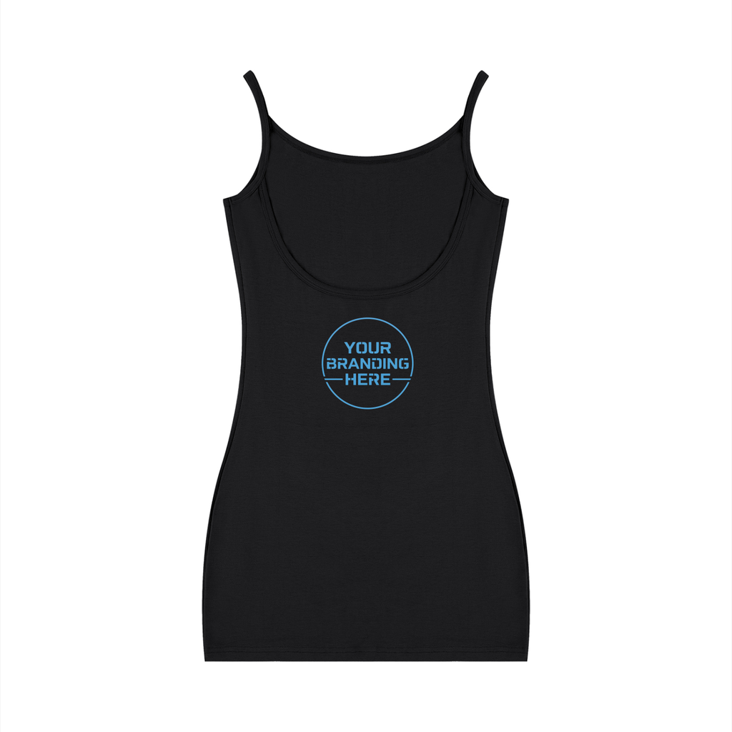 Women's Solid Tight Sleeveless Dress - WO0002-O001-V2