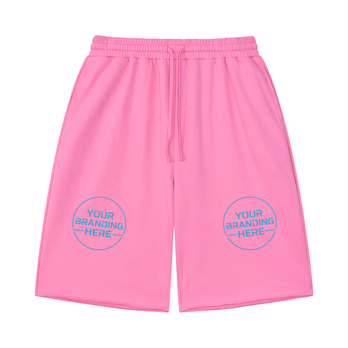 Unisex Loose Raw Edge Shorts - UB0066-C001-V2