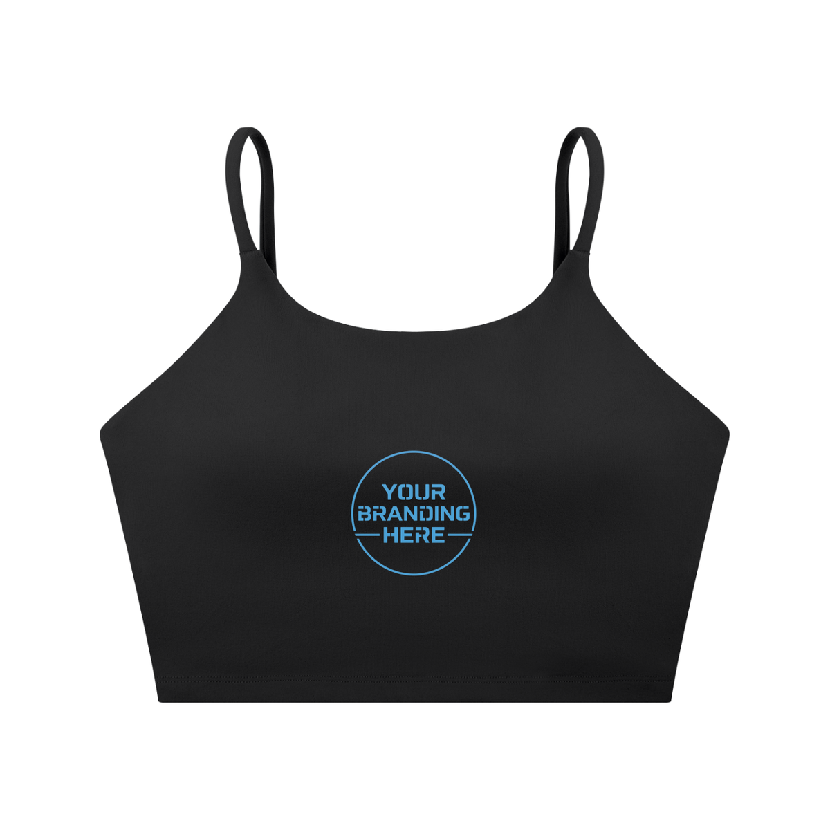 Spaghetti Strap Yoga Sports Bra - WT0073-O001-V3