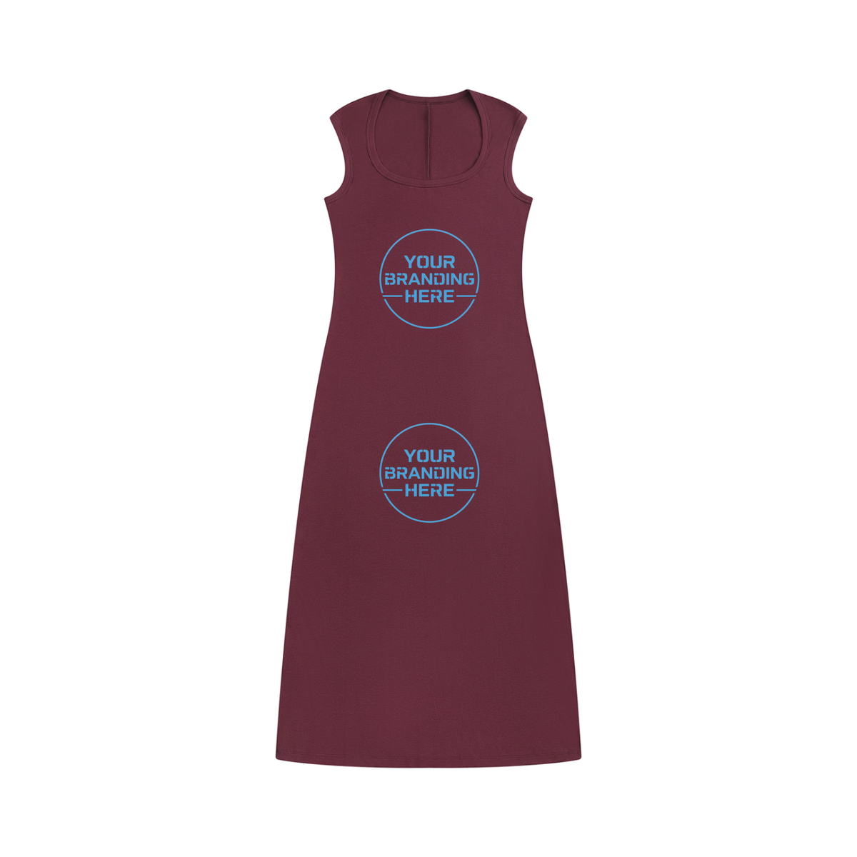 Women's Slim Sleeveless Dress - WO0016-O001-V3