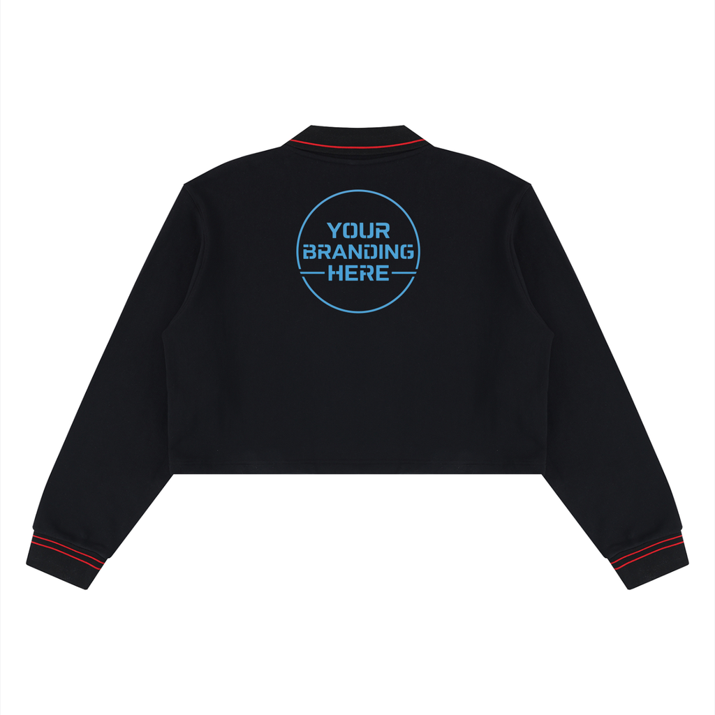 Women’s Crop Collared Sweatshirt - WT0212-C001-V2