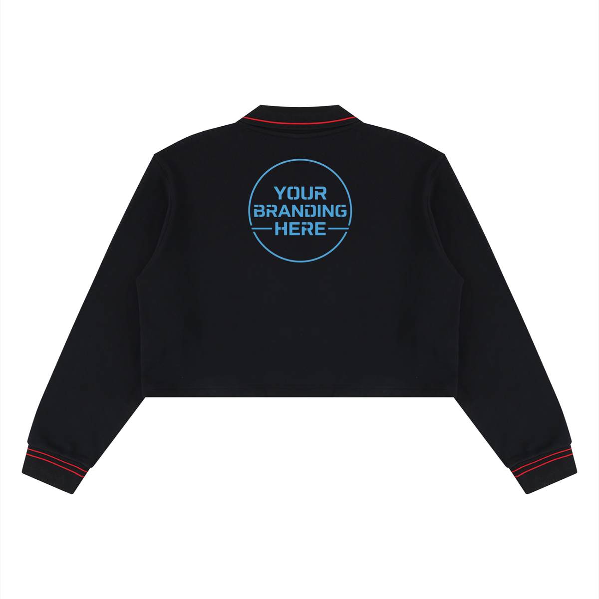 Women’s Crop Collared Sweatshirt - WT0212-C001-V2