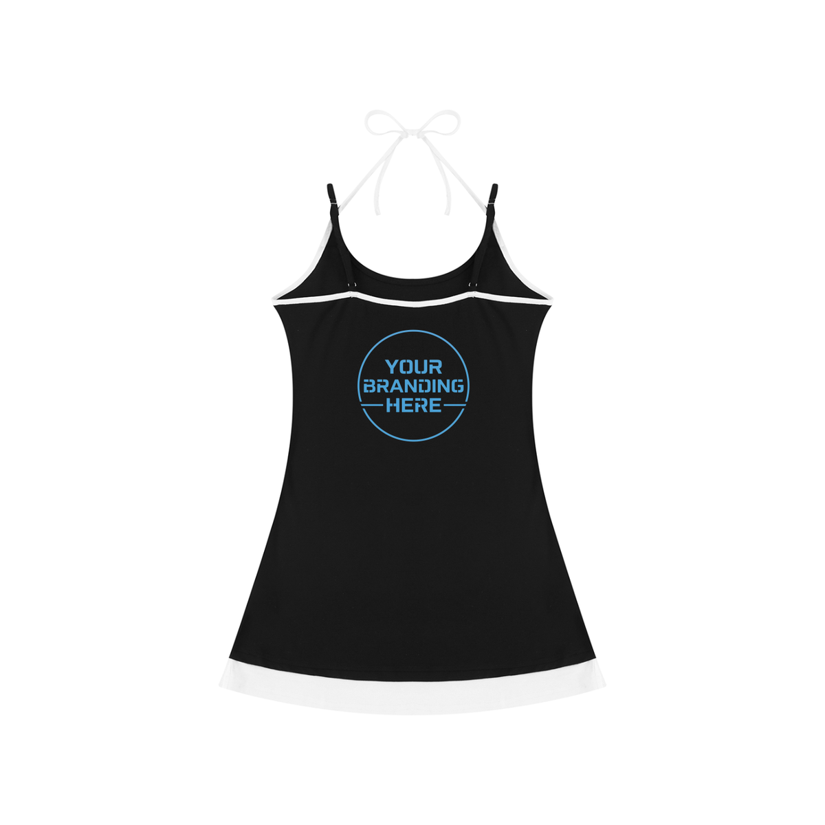 Women’s Color Block Sleeveless Dress - WO0007-O001-V2