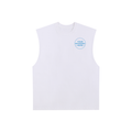 Raw Edge Cotton Tank Top - RB0010-C001-V4