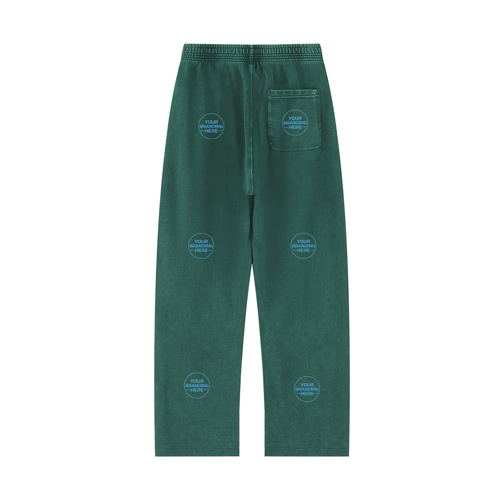 Unisex Mineral Wash Straight Sweatpants - UB0065-C001-V2