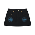 Women's Studded Denim Mini Skirt - WB0079-C001-V2