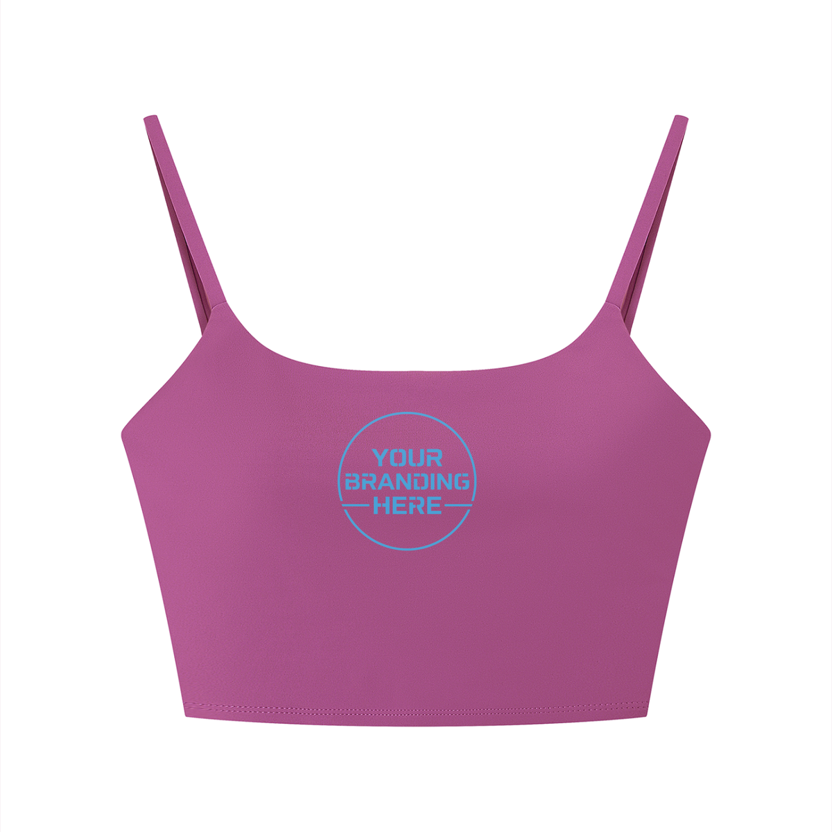 Women's Solid Color Sports Bra - WT0109-O001-V2