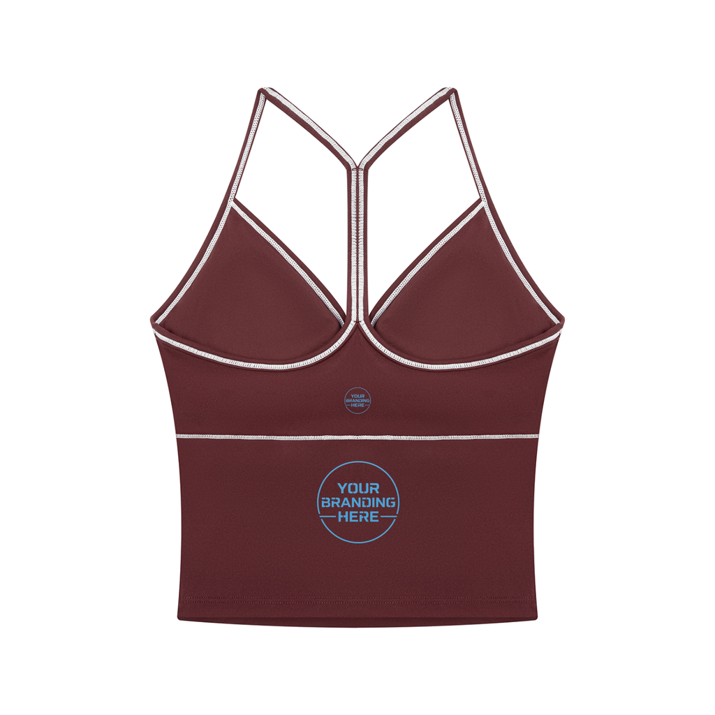 Women's Topstitch Yoga Tank Top - WT0269-O001-V2