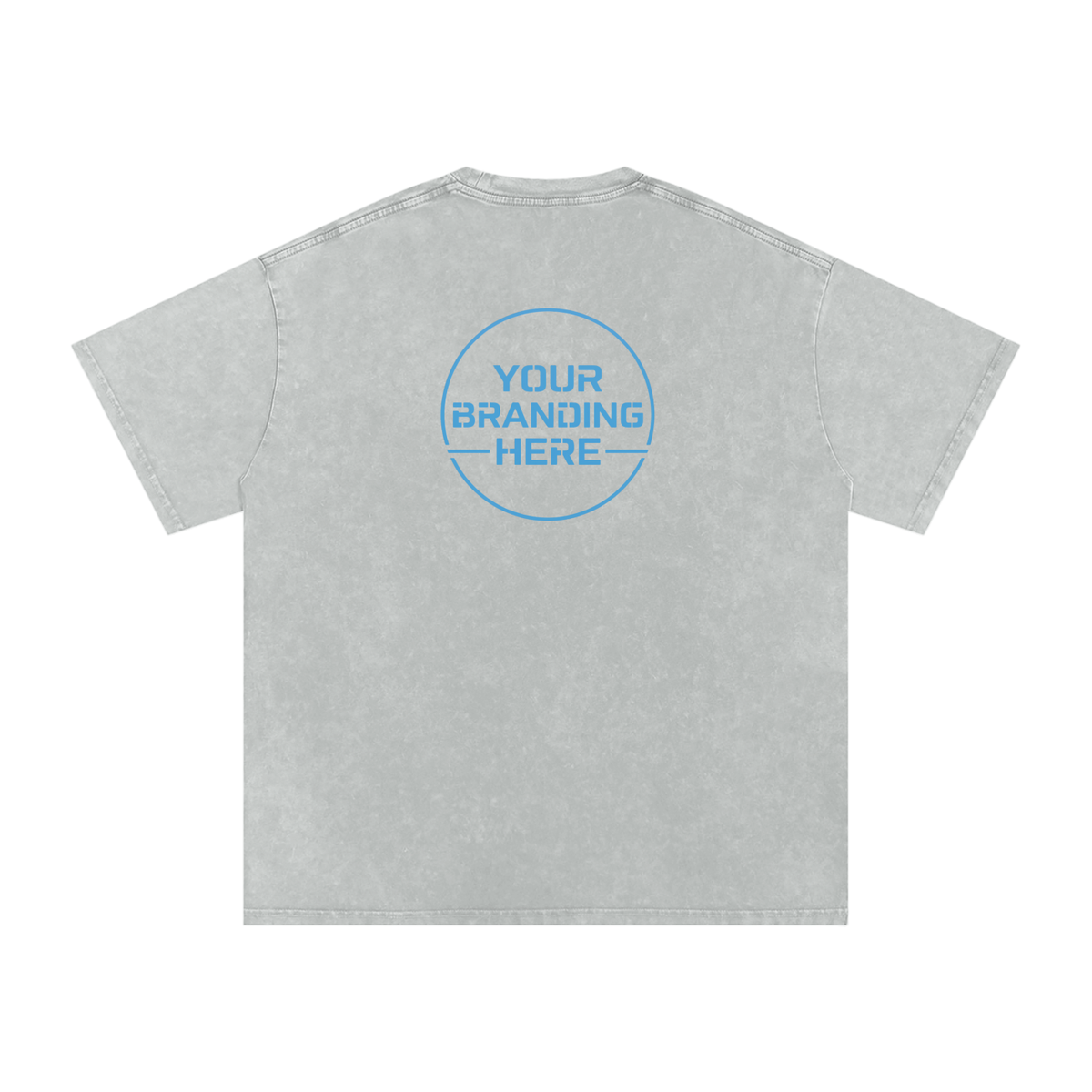 Snow Washed Oversized Cotton T-Shirt - R00037-C001-V14