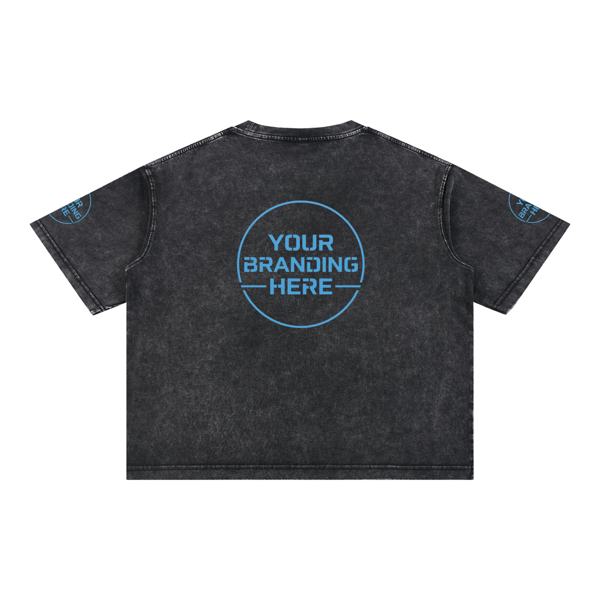 Mineral Wash Boxy Cotton T-Shirt - RT0076-C001-V4