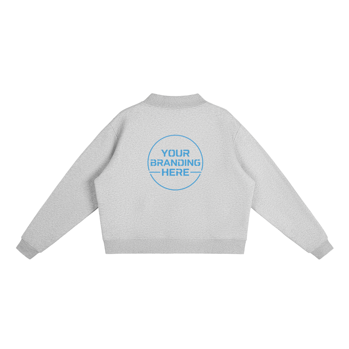 Essential Fleece Mock-Neck Crew Sweatshirt - WW0004-P001-V4