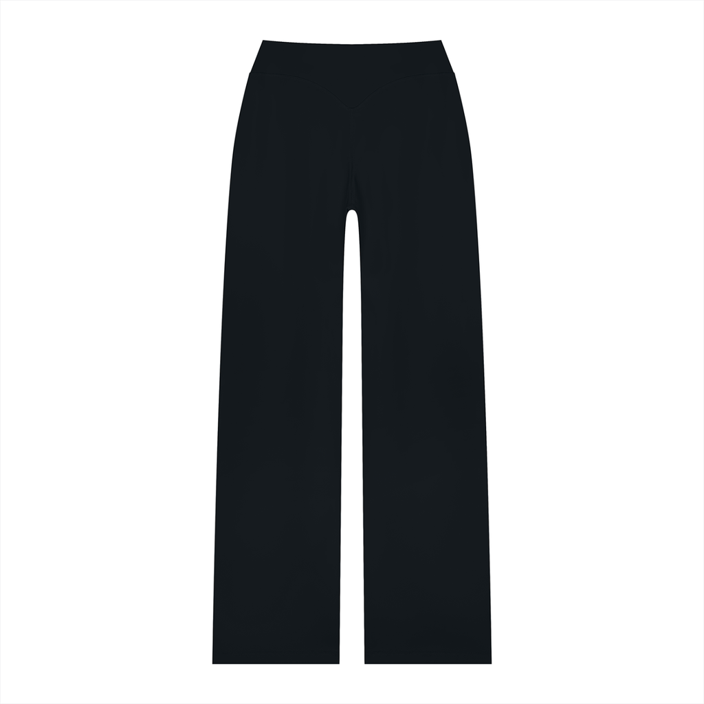 Women's High Waisted Straight Leg Yoga pants - WB0117-O001-V2