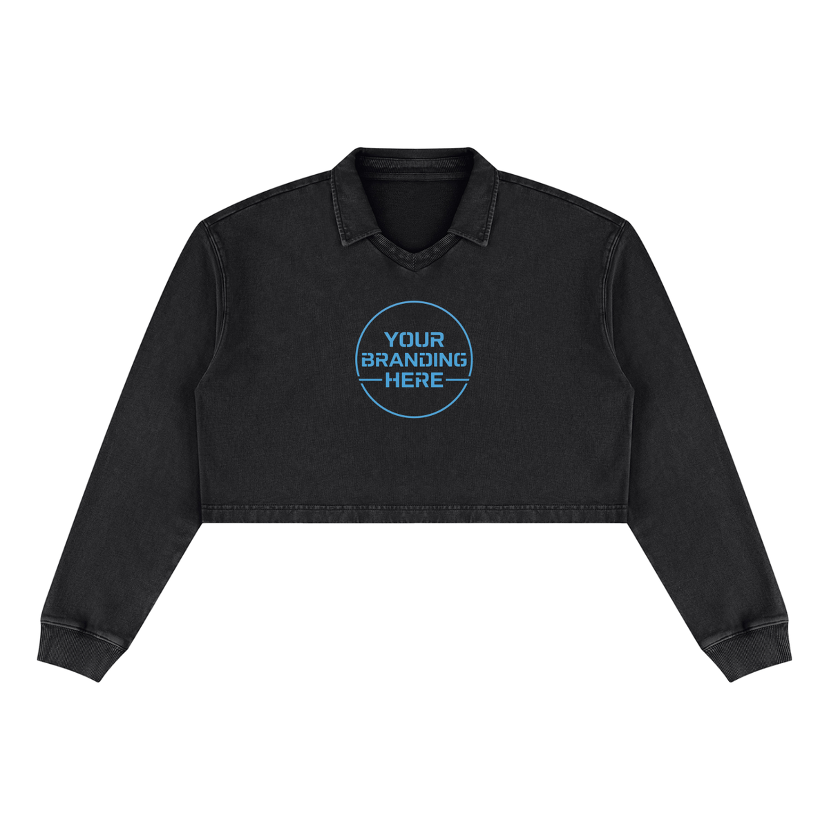 Women’s Vintage Wash Crop Sweatshirt - WT0264-C001-V2