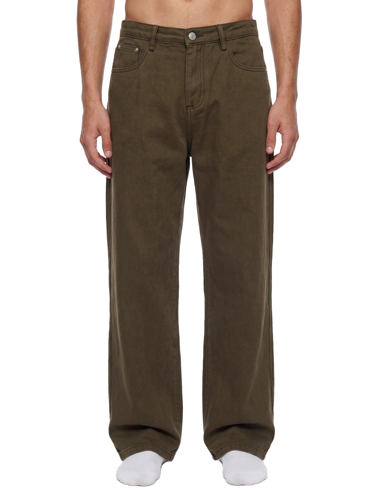 Men’s Vintage Wash Straight Leg Jeans - MB0029-C001-V2