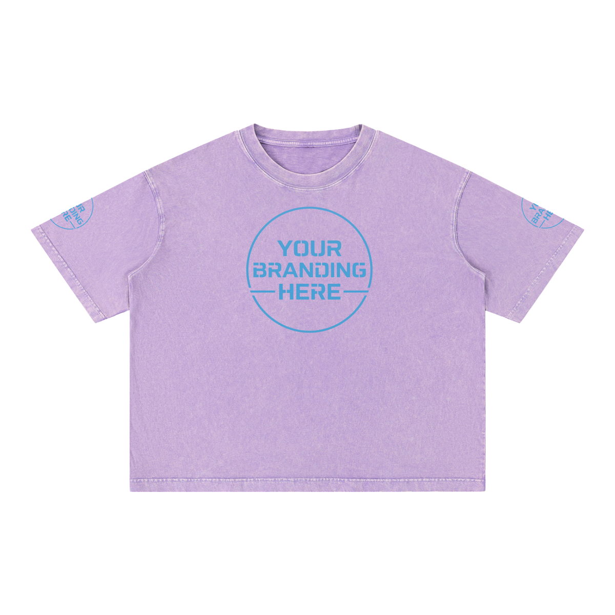 Mineral Wash Boxy Cotton T-Shirt - RT0076-C001-V4