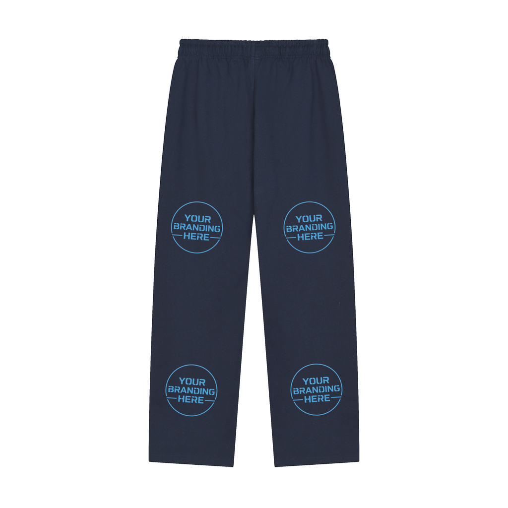 Solid Color Straight-Leg Sweatpants - RK0011-C001-V2