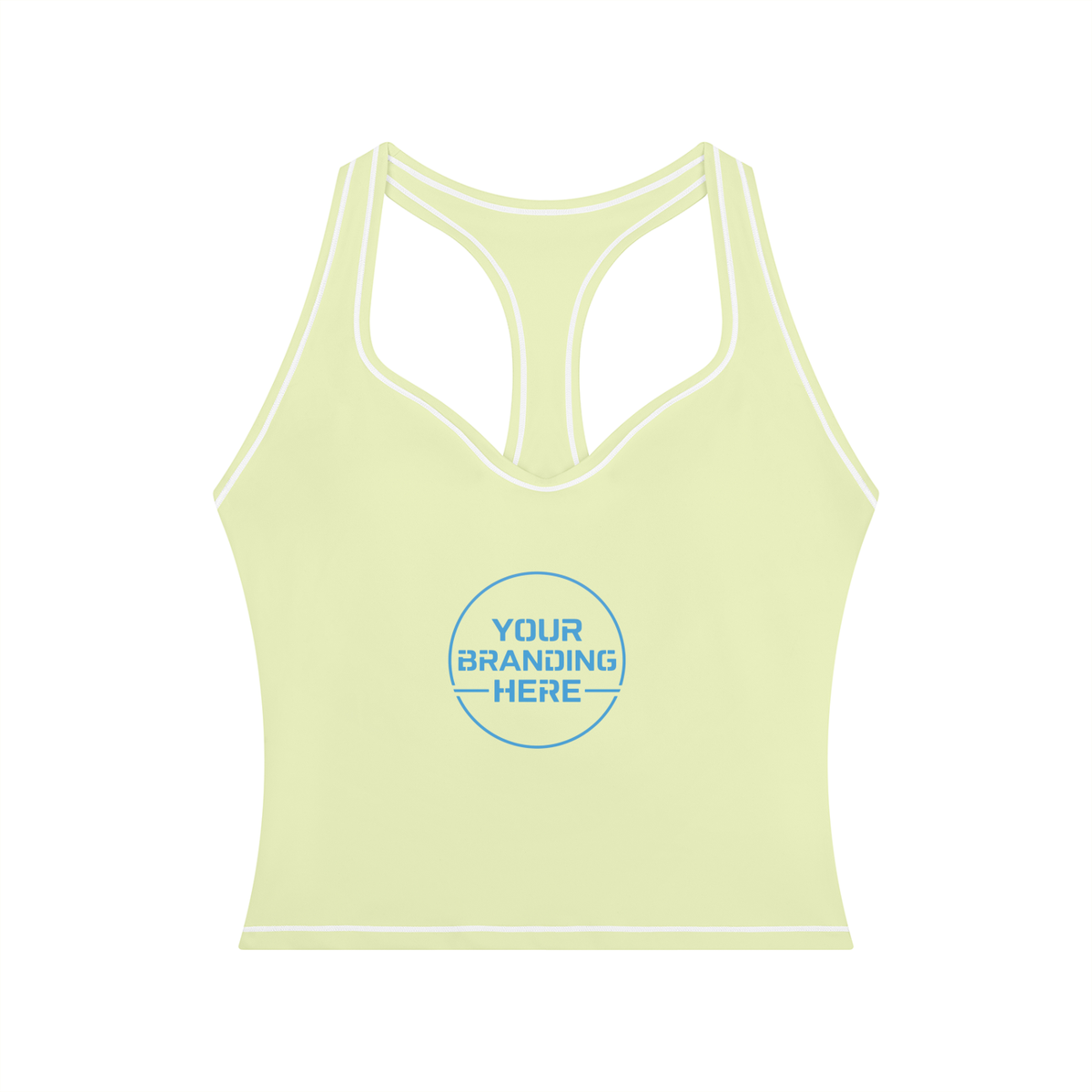 Women’s Topstitching Yoga Tank Top - WT0180-O001-V2