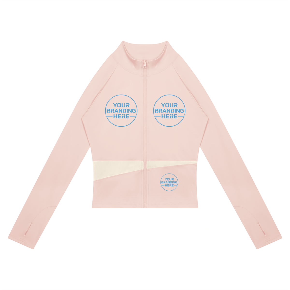 Women's Paneled Yoga Jacket - WT0247-P001-V2