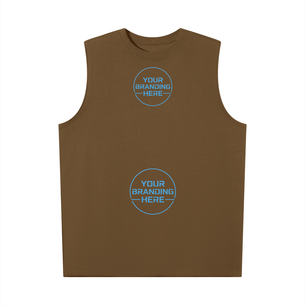 Men’s Oversized Cotton Tank Top - MT0035-C001-V3